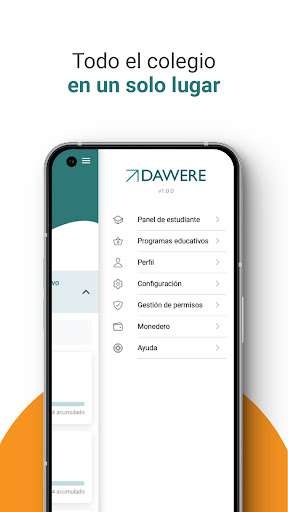 Android application Dawere Educación Formal Online screenshort