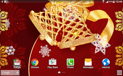 screenshot of Christmas Balls Live Wallpaper