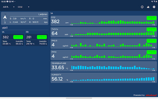 IAQ Monitor Screen 3