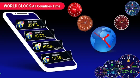 World clock-Smart Night Clock