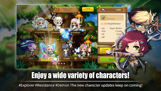 Maplestory M 1.8100.3346 Free RPG for Android Gallery 9