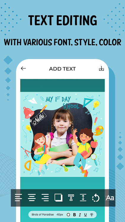 First Day School Photo Frame - 1.1 - (Android)