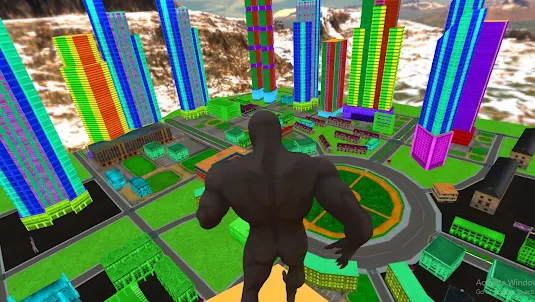 Black spider Rope Hero Battle