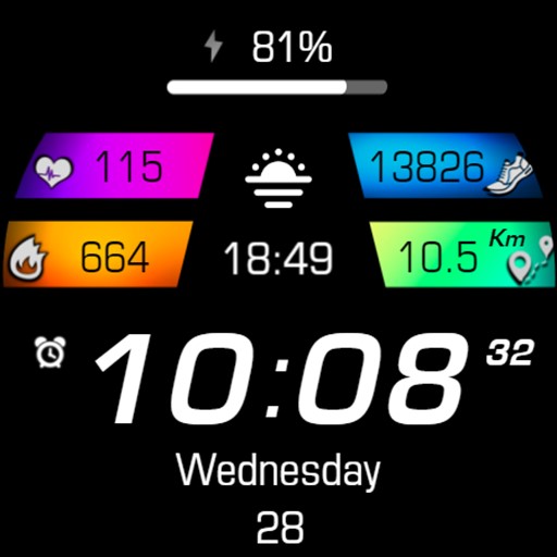 Colorful Fitness Tracker 33 Windowsでダウンロード