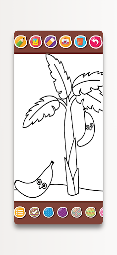 Fruits Coloring Book  Drawing