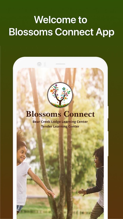 Android application Blossoms Connect screenshot
