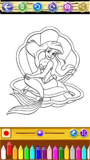Coloring Fish Princess