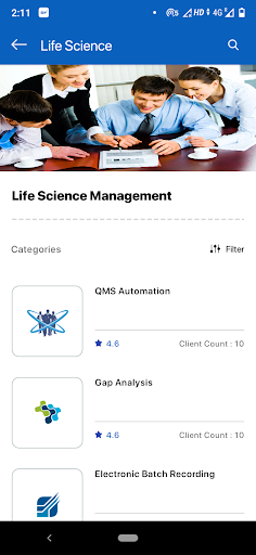 Android application PharmaMax Ecosystems screenshort