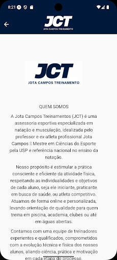 Jota Campos Treinamento Screenshot 2 - AppWisp.com