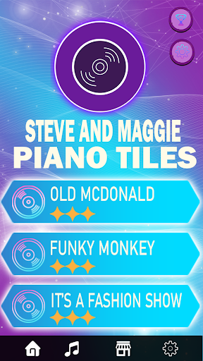 Steve and Maggie Piano Tiles
