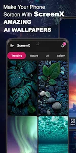 ScreenX : AI Wallpaper App