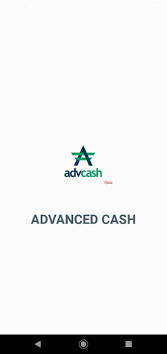 AdvCash (Advance Cash) screen 0