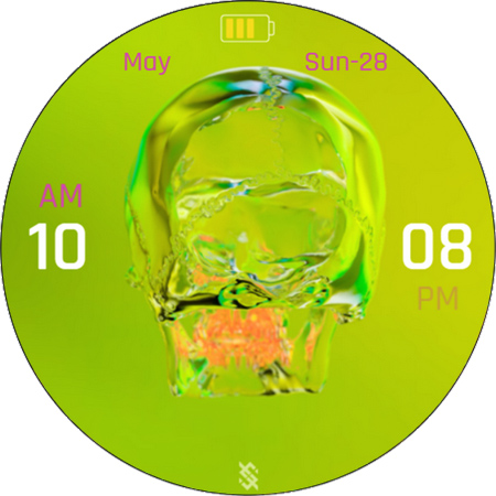 BFF18- Animation Glass Skull screenshot 20