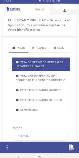 Berisso Muniapp Screen 2