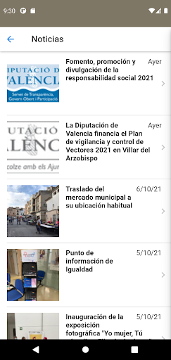 Villar del Arzobispo Screen 2