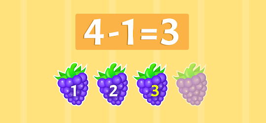 수학 게임 - 숫자 아기게임, 덧셈과 뺄셈 3-6세
