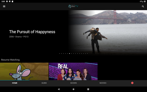 Screenshot of Loveland PulseTV