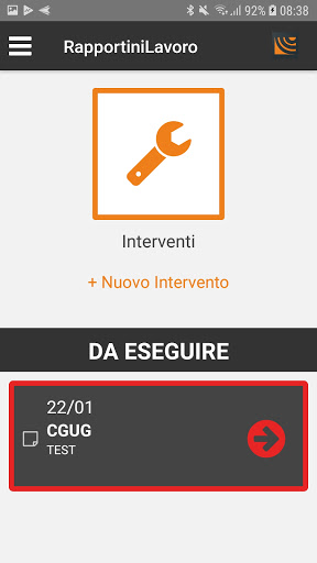 Android application LineaTech screenshort