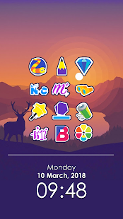 Morent — zrzut ekranu pakietu ikon