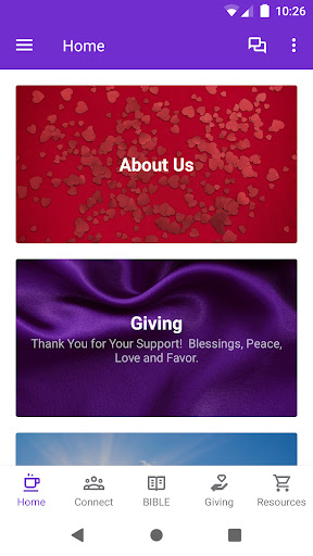 Android application Empowered for Life Ministries screenshort