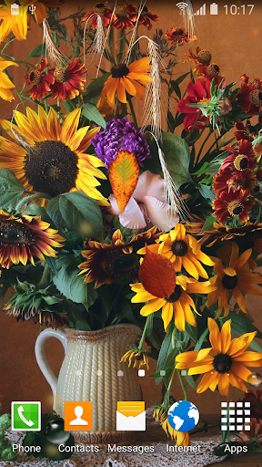 Autumn Flower Live Wallpaper Screen 2