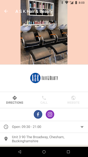 Ask Hair & Beauty Screen 2