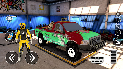 Offroad Pickup Truck Sim Game Screen 3