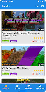 Captura de Pantalla 11 Biomes Mod for Minecraft android