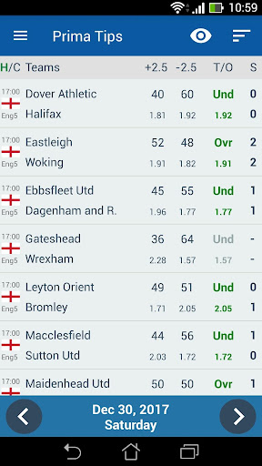 Football Predictions PrimaTips Screen 3