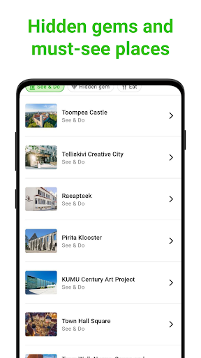 Tallinn Tour Guide:SmartGuide Screen 3