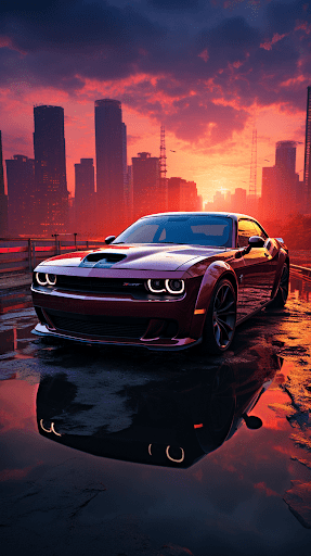 Android application DODGE Challenger Wallpapers 8K screenshort
