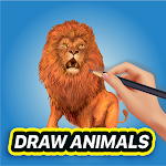 Cover Image of Herunterladen Learn to draw animals  APK
