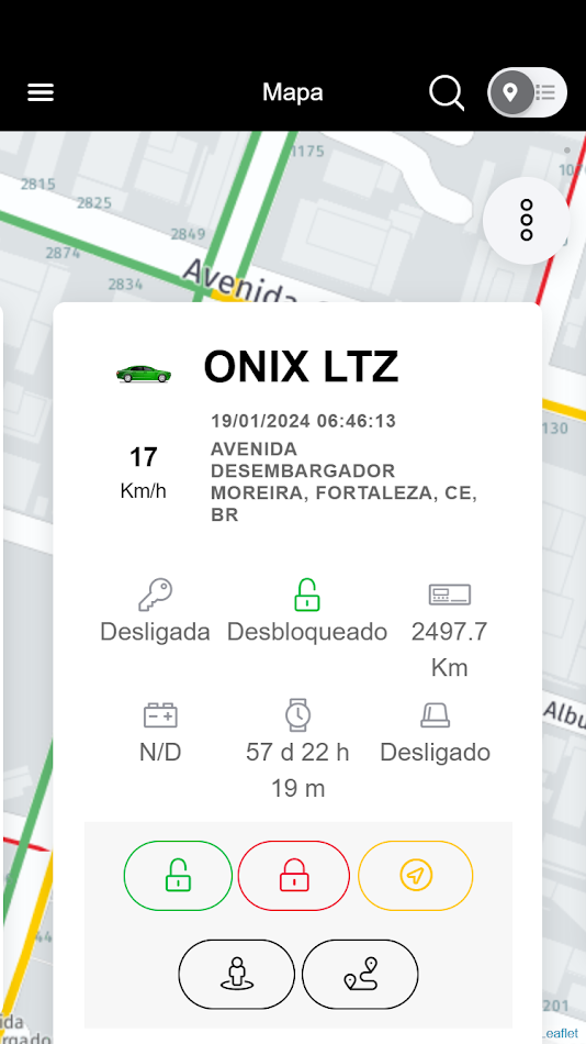 #3. Tracker Auto (Android) Podle: Azul Tecnologia