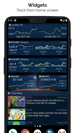 bitcoin live trading app