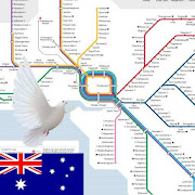 Melbourne Metro, Train, Bus Map Offline メトロ オフライン