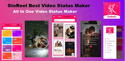 Android application MV Video Status Maker :StoReel screenshort