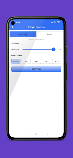 Android application XResize - Bulk Resize Images screenshort