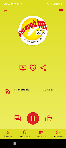 Android application Caraguá FM 89,5 screenshort
