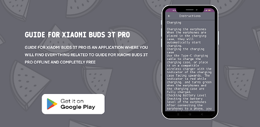 Android application Guide for Xiaomi Buds 3T Pro screenshort