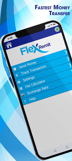 Android application Flex Remit screenshort