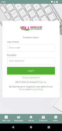 Service Universe Screen 2