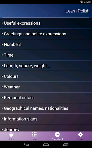 Learn Polish Fast and Easy Screen 3