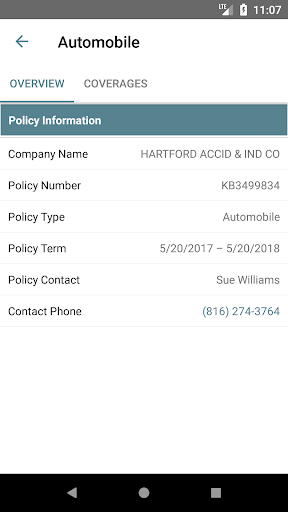 Palomar Customer Portal Screen 2