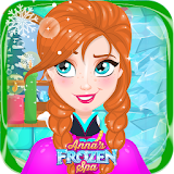 Anna Frozen Spa Bath icon