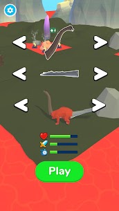 Dino Colosseum MOD APK (Unlock All Bodies/Tails) Download 2