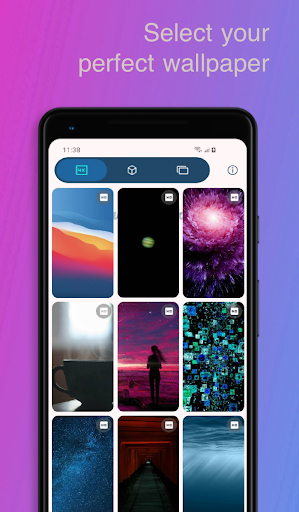Android application Cool Wallpaper 4K screenshort