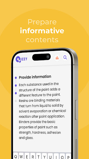 Android application Qizzy App screenshort