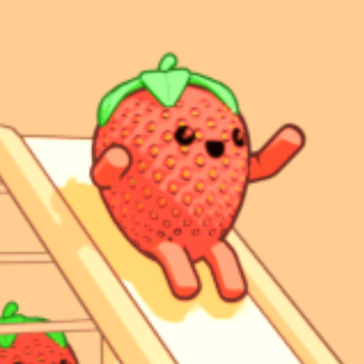 Slide Strawberry Watch face logo
