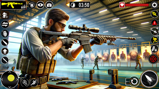 Real Target Gun Shooter Games Screen 2