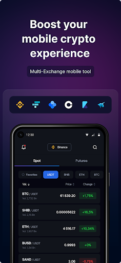 Android application BuyCrypt screenshort